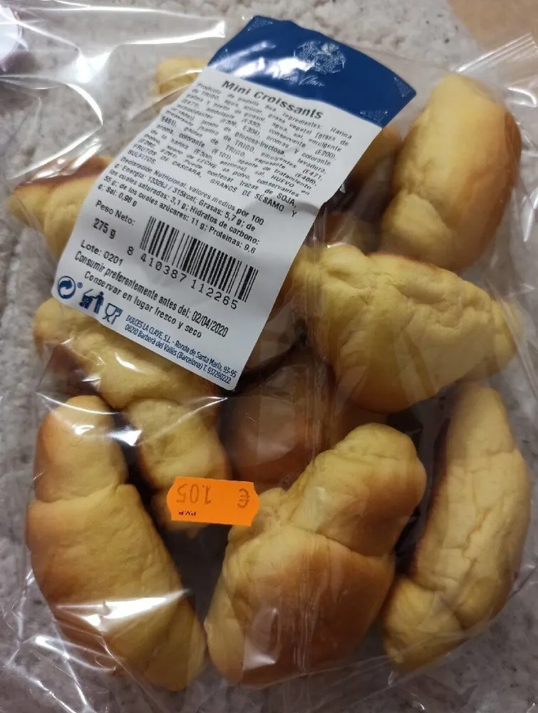 Mini croissants