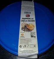 Madeleines aux pépites de chocolat