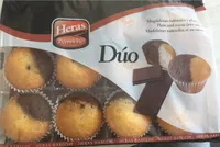 12 Paquets De Magdalenas Duo Choco & Vanille