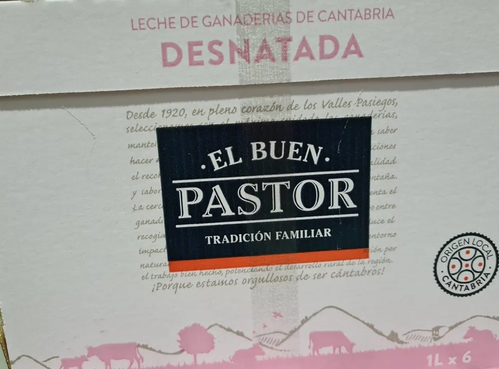 Leche desnatada