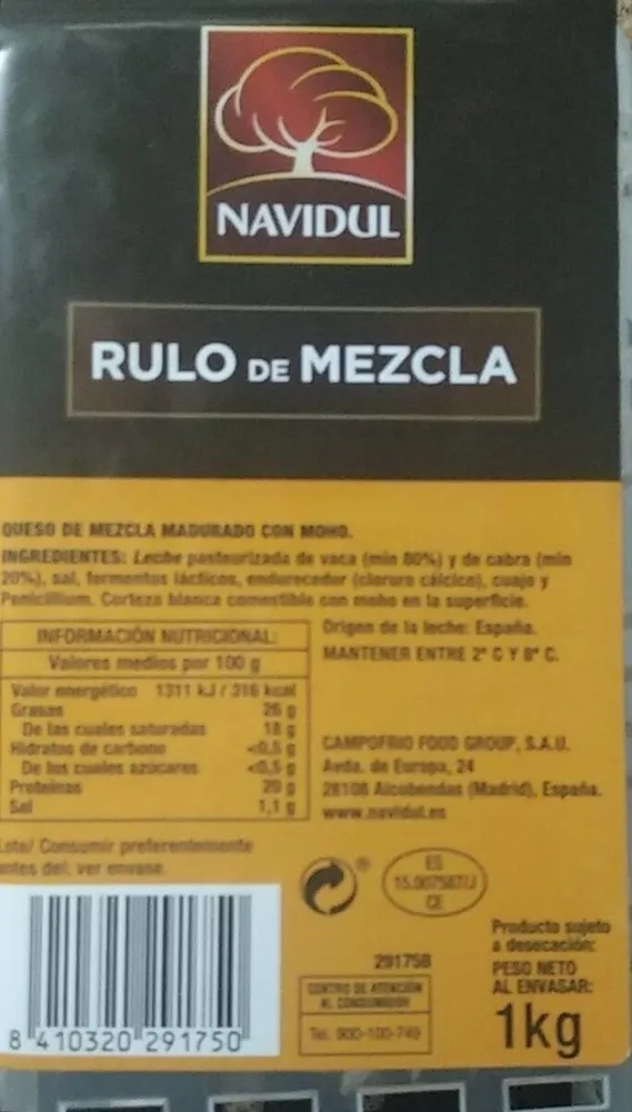 Rulo de mezcla
