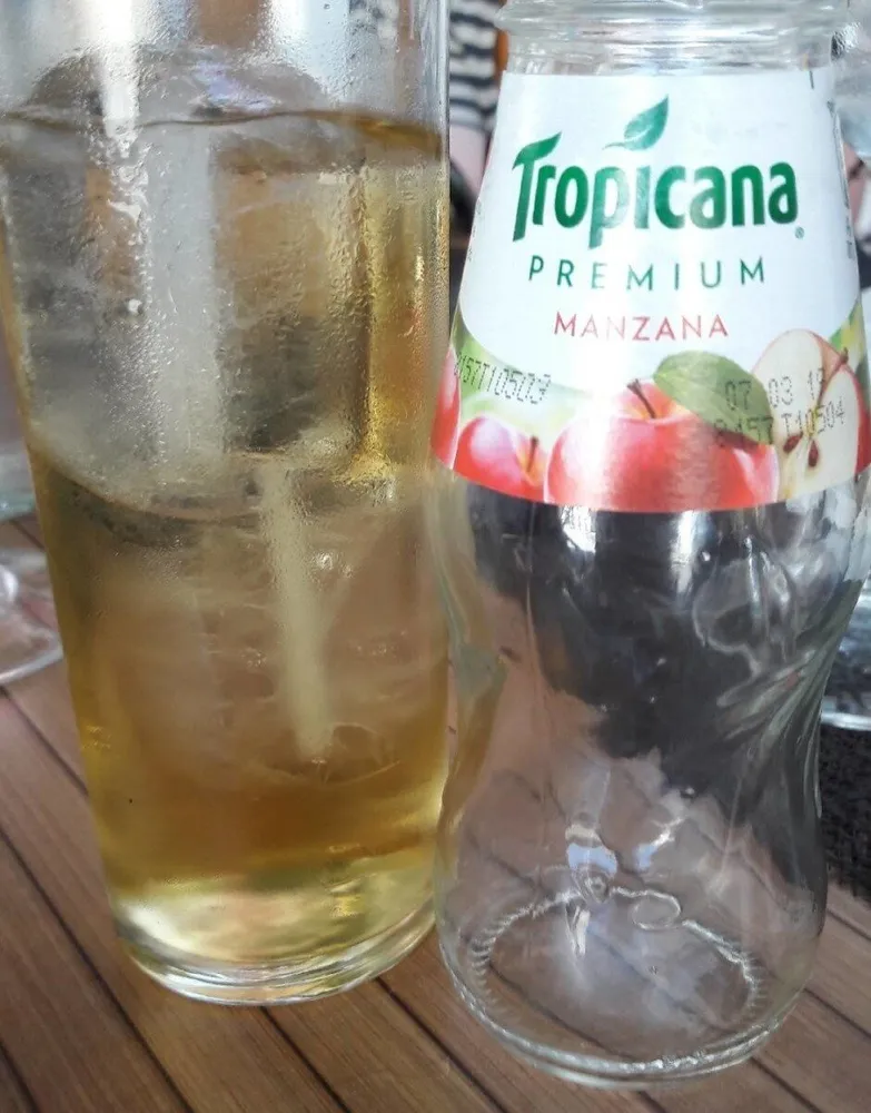 Zumo de manzana