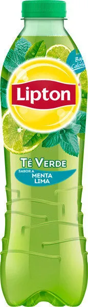 Refresco de té verde sabor a menta lima bajo calorías