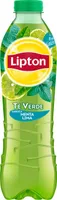 Refresco de té verde sabor a menta lima bajo calorías