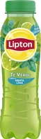 Refresco de té verde sabor a menta lima
