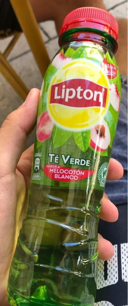 Té verde sabor a melocotón blanco