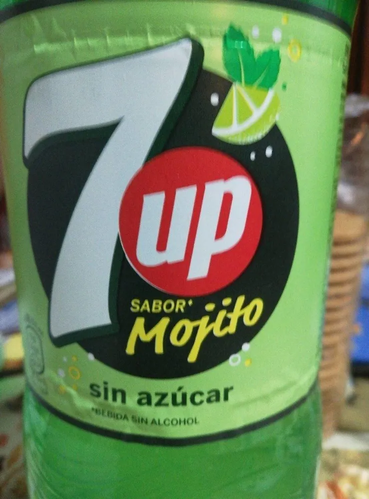 7up mojito sin azúcar