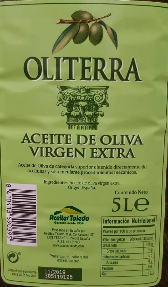 Aceite de Oliva Virgen Extra