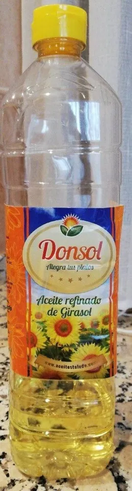 Aceite refinado de girasol