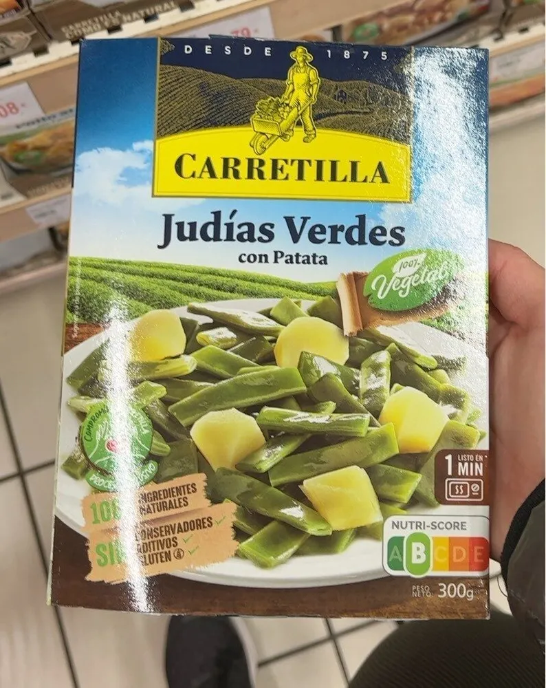 Judias verdes con patata