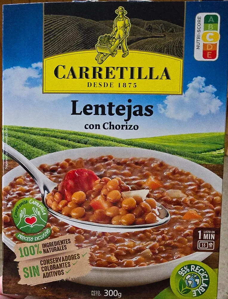 Lentejas con chorizo