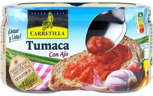 Tumaca con ajo