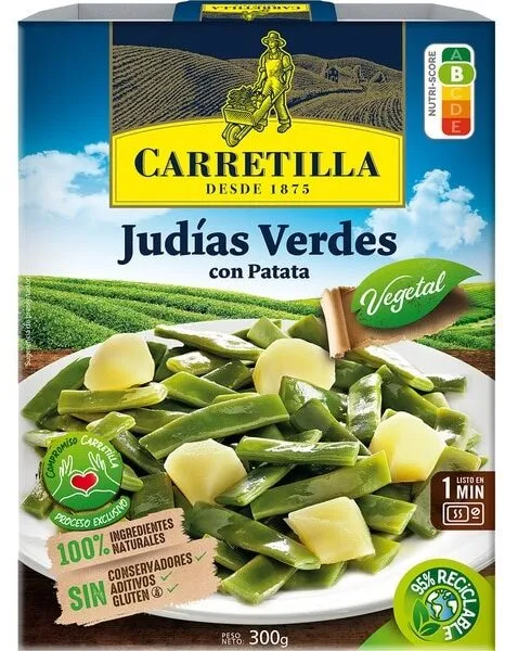 Judías verdes con patata