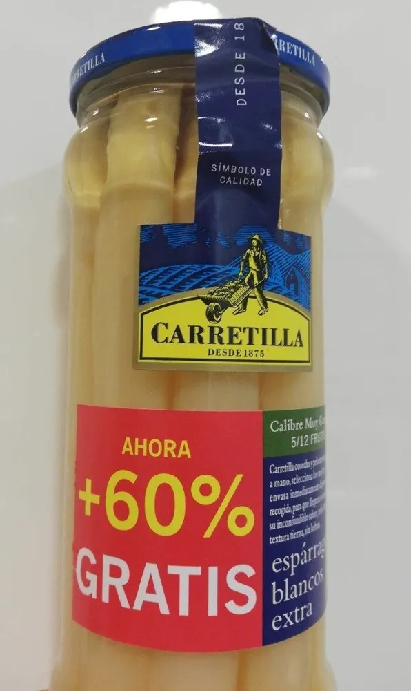 Espárragos blancos extra