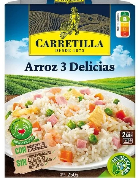 Arroz tres delicias