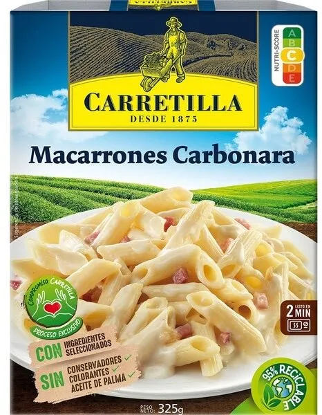 Macarrones carbonara