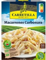 Macarrones carbonara