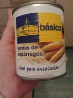 Yemas de espárragos blancos