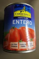 Tomate pelado entero