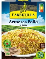 Arroz con pollo al curry