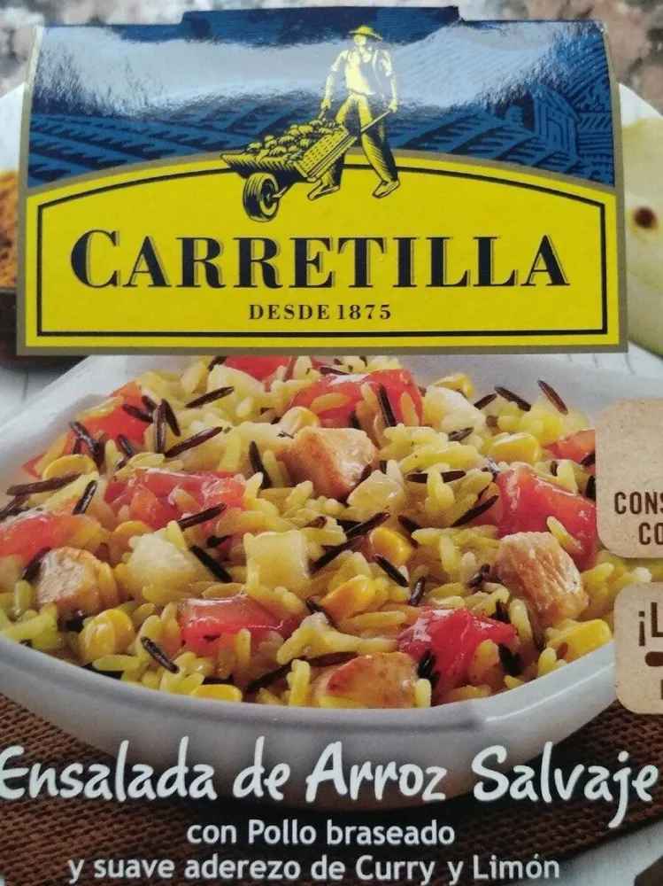 Ensalada de arroz salvaje