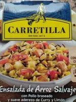 Ensalada de arroz salvaje