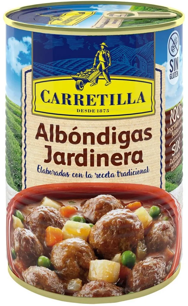 Albóndigas jardinera
