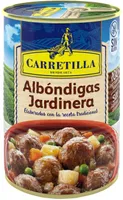 Albóndigas jardinera