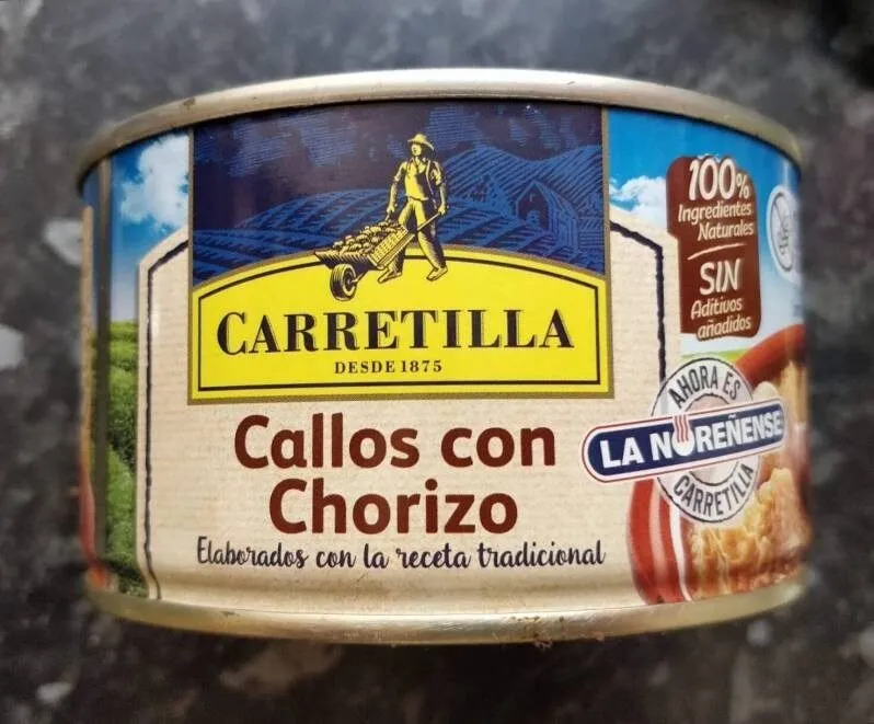 Callos con chorizo