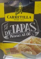 Tapas de patatas ali oli