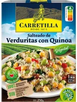 Salteado de verduritas con quinoa