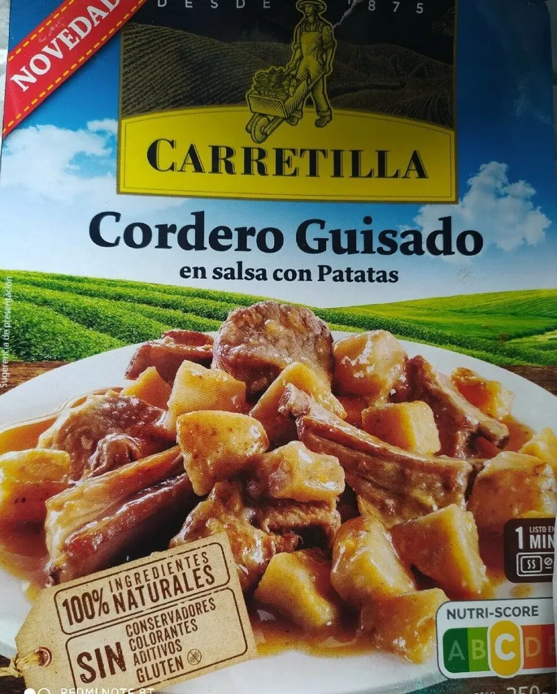 Cordero guisado