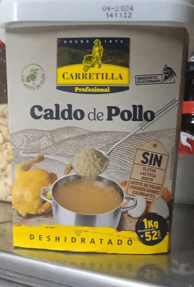 Caldo de pollo profesional p