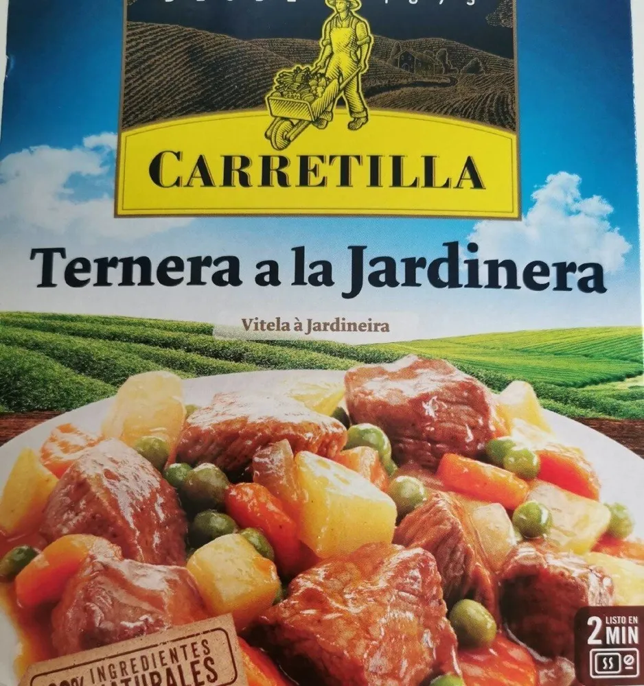 Ternera a la jardinera