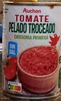 Tomate pelado troceado categoría primera