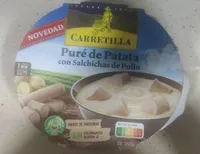 Puré de Patata con Salchichas de Pollo