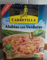 Alubias con verduras
