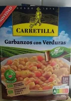 Garbanzos con verduras
