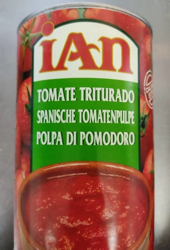 IAN tomate triturado
