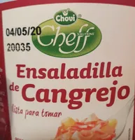 Ensaladilla de cangrejo chef soluciones