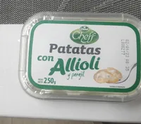 Patatas con alioli y perejil