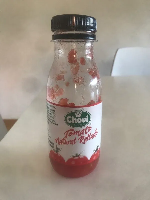 Tomate natural rallado