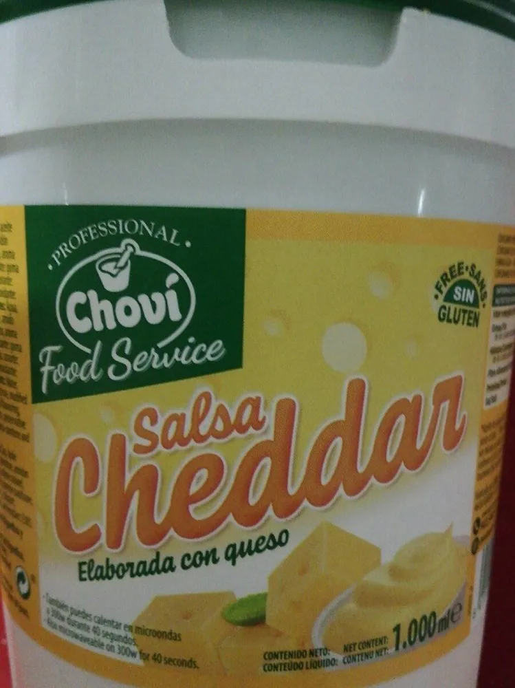 Salsa cheddar