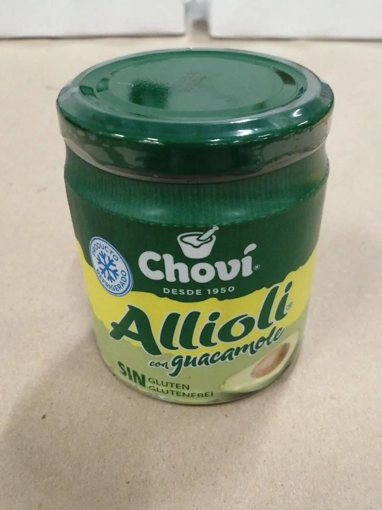 Allioli con guacamole