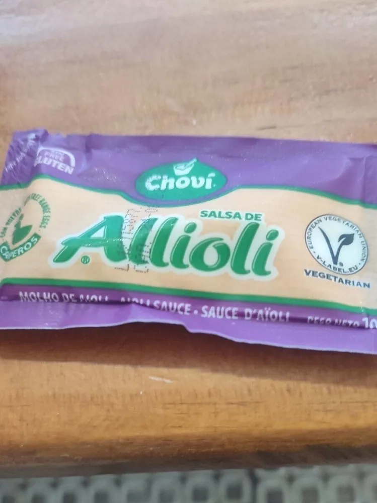 Salsa de allioli