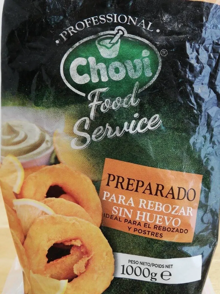 Preparado para rebozar sin huevo