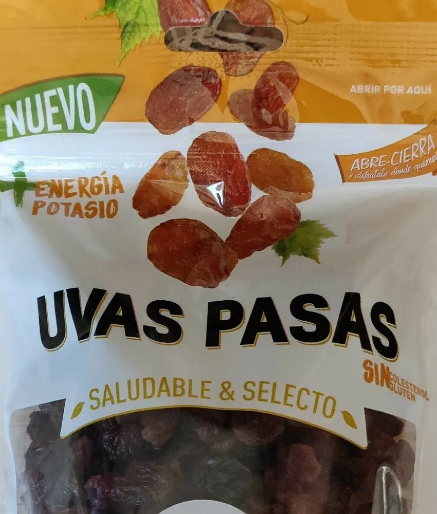 Uvas pasas