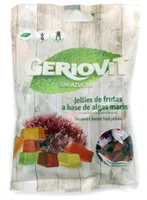 Jelly de frutas sin azúcar a base de algas marinas