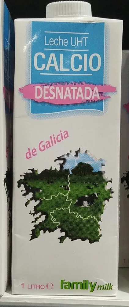 Leche cálcio