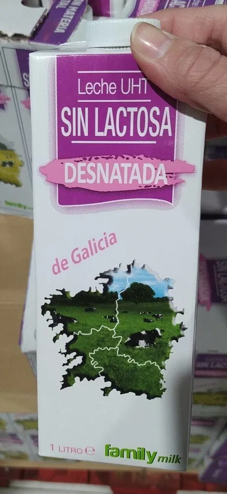 Leche sin lactosa